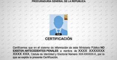 Certificado de buena conducta RD